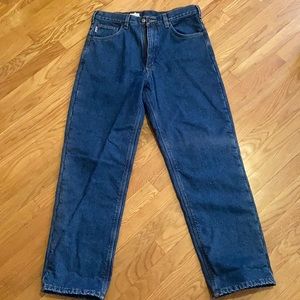 Carhartt fleece lined pants 34X32